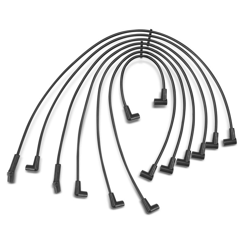 7x Spark Plug Wire Set for Chevy Caprice 86-88 GMC Pontiac Grand Prix 4.3L 7mm