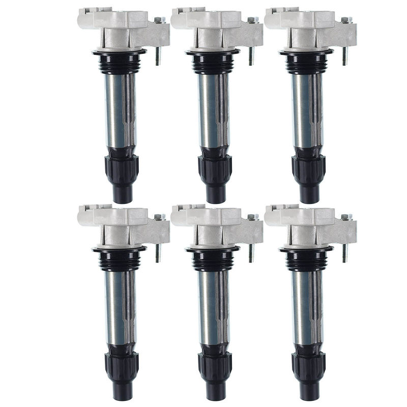 6x Ignition Coils with 4 Pins for Cadillac ATS Chevy Equinox Impala GMC Terrain