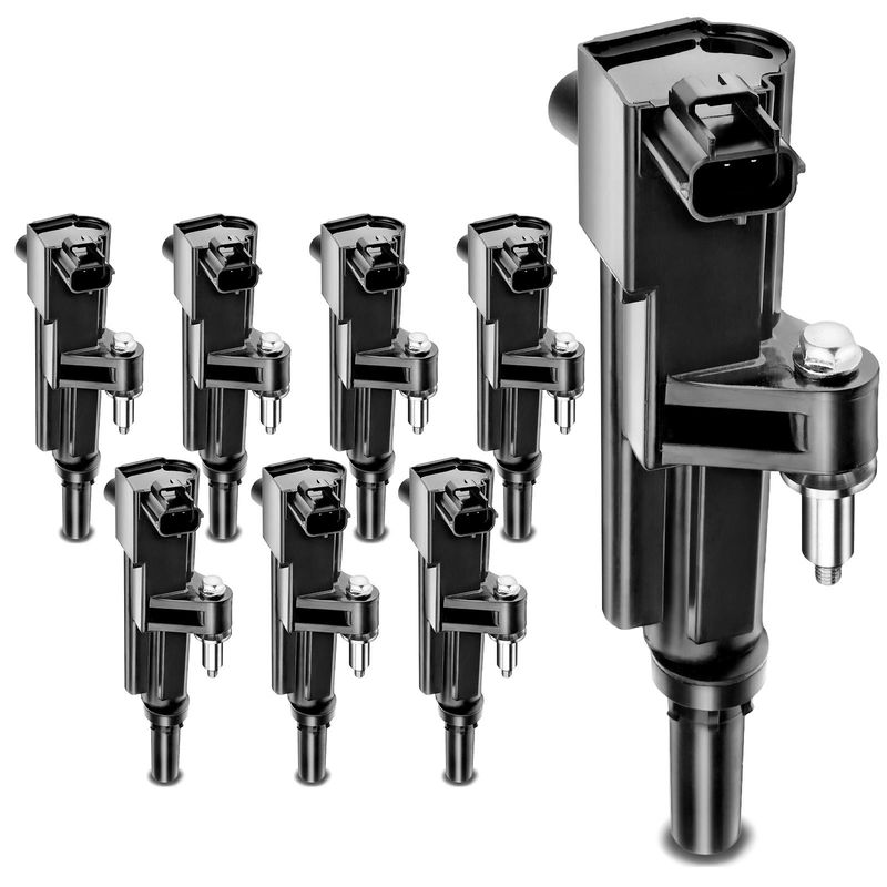 8x Ignition Coils with 2 Pins for Dodge Durango Ram 1500 Grand Cherokee Commander