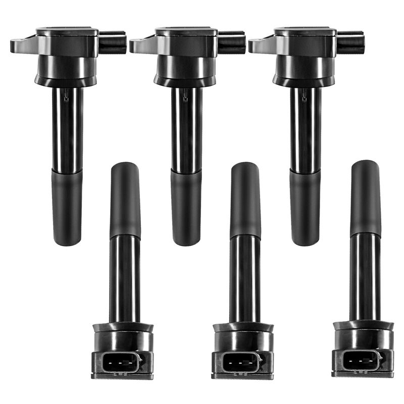 6x Ignition Coils with 3 Pins for Mitsubishi Endeavor 04-08 Galant 04-07 3.8L
