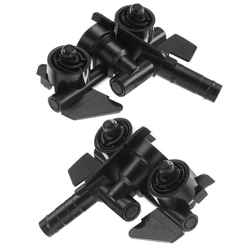 2x Front Headlight Washer Nozzle for BMW E46 323i 325i 328i 330i M3