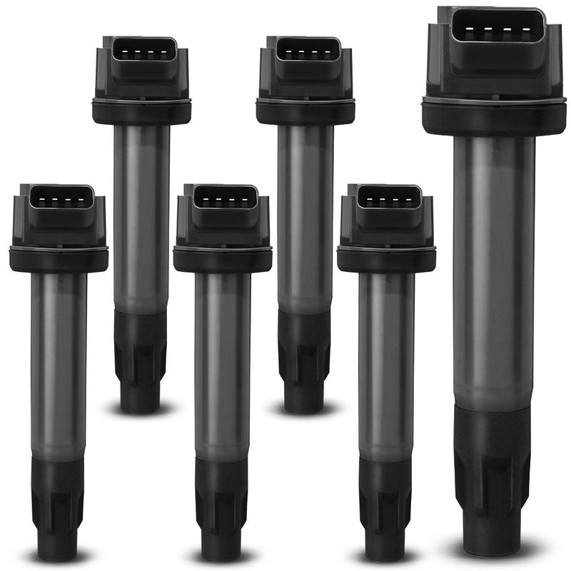 6x Ignition Coils with 4 Pins for Toyota Camry Solara Highlander Lexus ES330