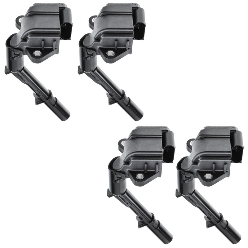 4x Ignition Coils with 4 Pins for Mercedes-Benz W205 X156 C300 Infiniti Q50
