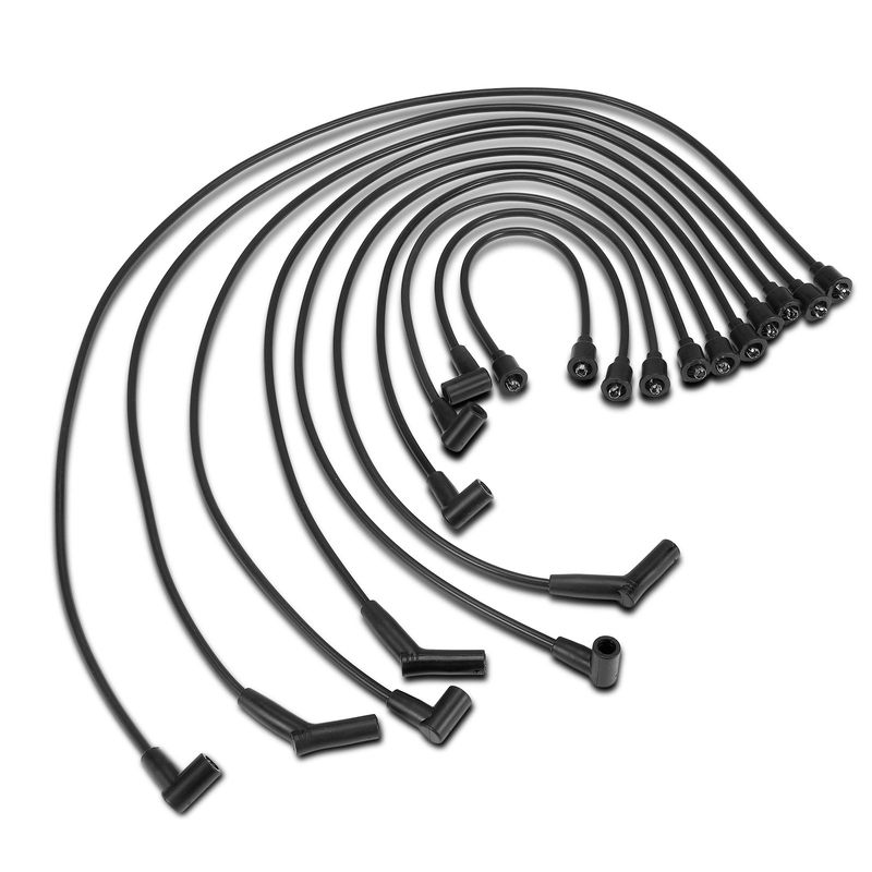 10x Spark Plug Wire Set for Chrysler New Yorker Dodge Charger B200 Plymouth