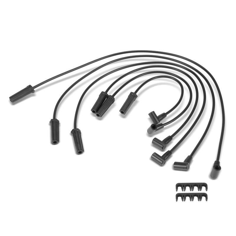 6x Spark Plug Wire Set for Buick Park Avenue 01-05 Pontiac Bonneville 01-03 3.8L
