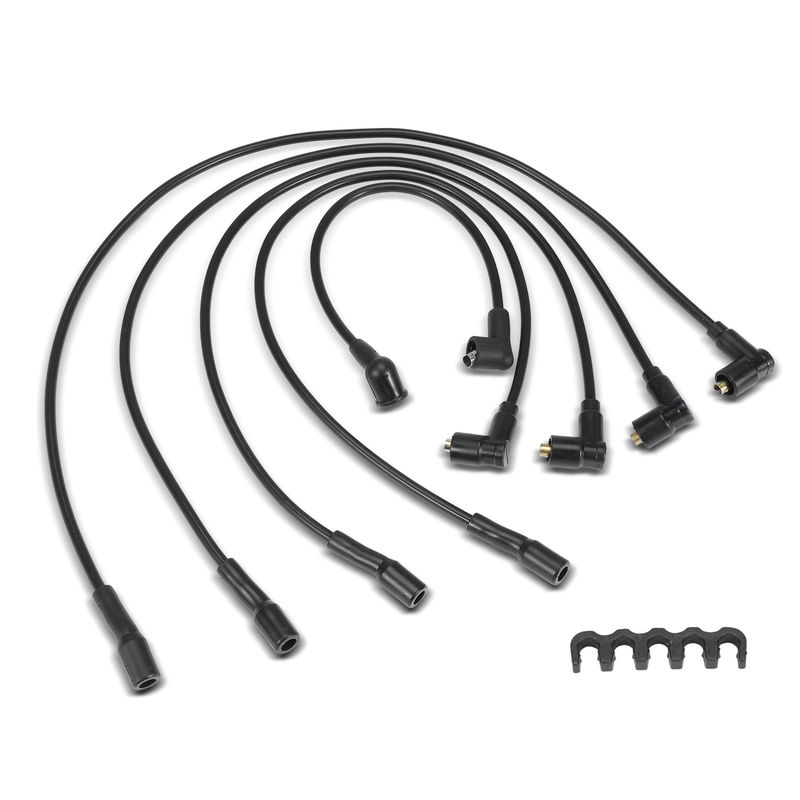5x Spark Plug Wire Set for International Harvester Scout 61-71 M1100 2.5L 3.2L