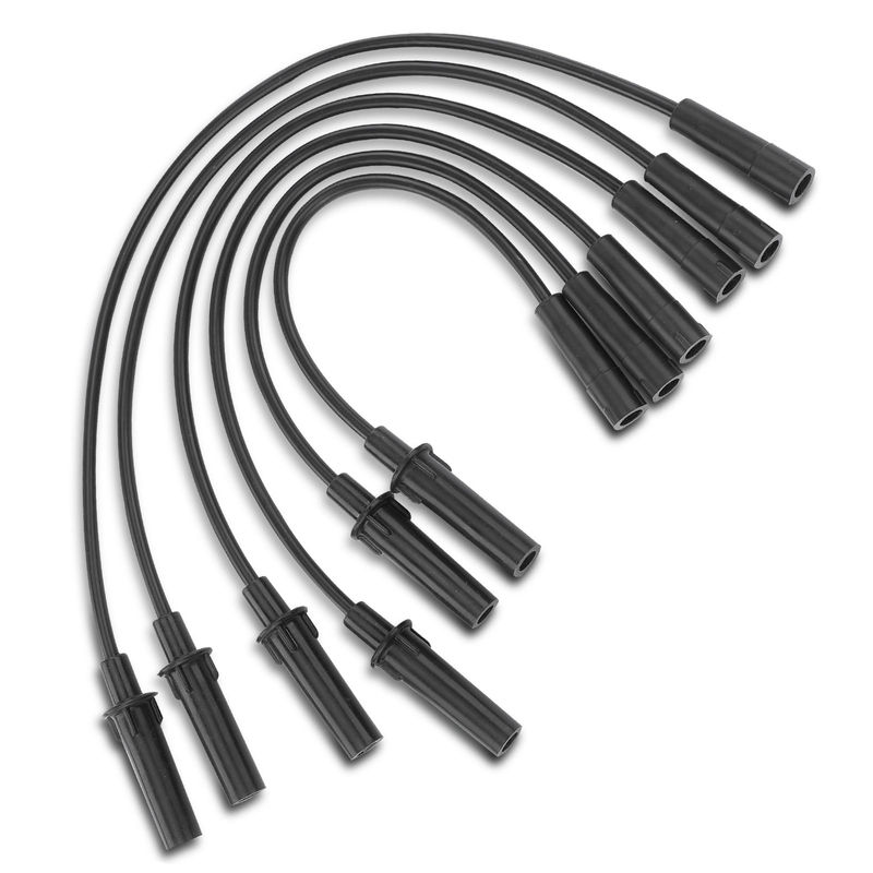 6x Spark Plug Wire Sets for Chrysler Pacifica Town & Country Dodge Grand Caravan
