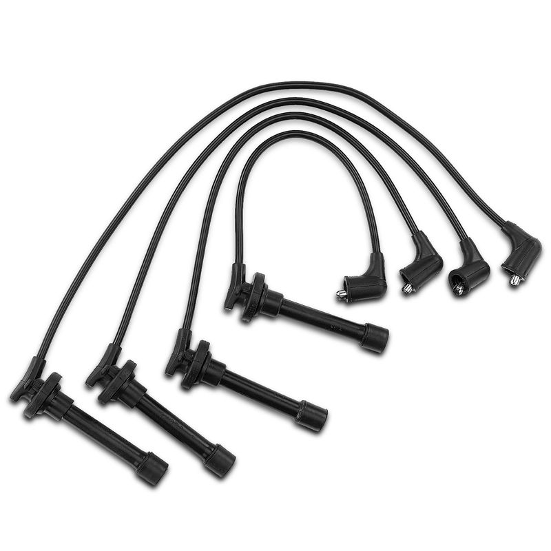4x Spark Plug Wire Set for Honda Accord 1990-1997 Odyssey Prelude Isuzu Oasis