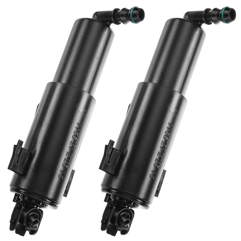 2x Front Headlight Washer Nozzle for BMW E90 E91 E92 E93 325i 330i 335i