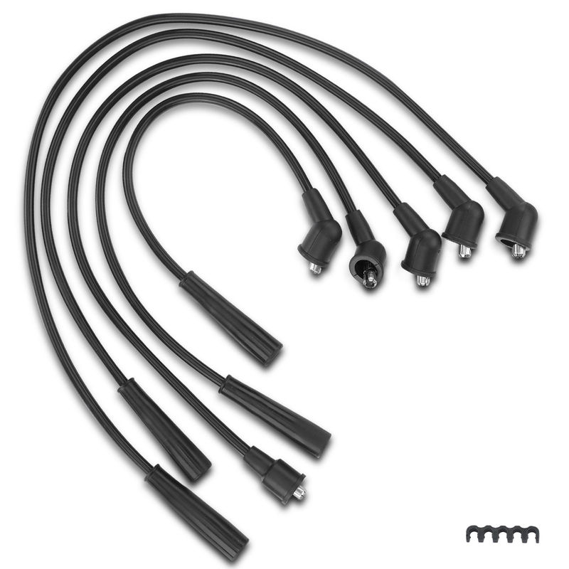 5x Spark Plug Wire Sets for Toyota 4Runner Pickup 1989-1992 L4 2.4L 7mm Petrol