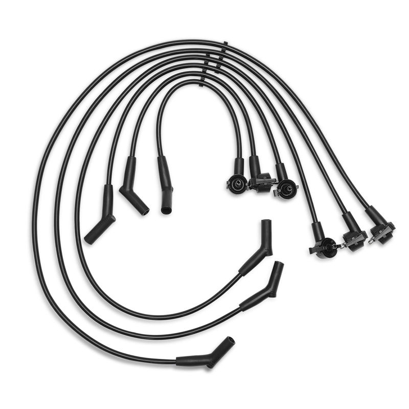 6x Spark Plug Wire Sets for Ford Mustang Base 1999-2000 V6 3.8L 8mm Domestic