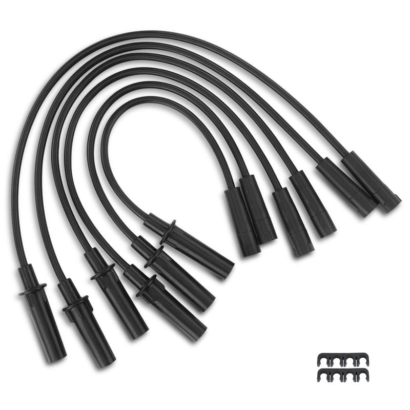 6x Spark Plug Wire Sets for Dodge Grand Caravan 2008-2009 Chrysler Pacifica 2008