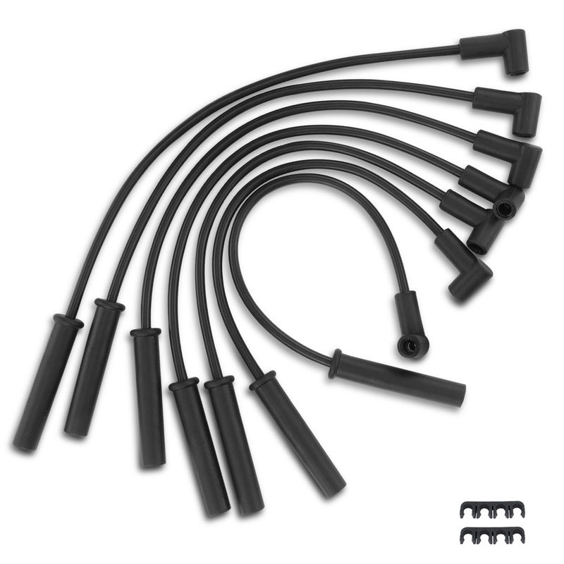 7x Spark Plug Wire Sets for Jeep Cherokee Comanche 1987-1990 L6 4.0L