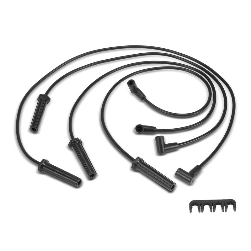 4x Spark Plug Wire Set for Buick Skyhawk 1987-1989 Chevrolet Cavalier Pontiac
