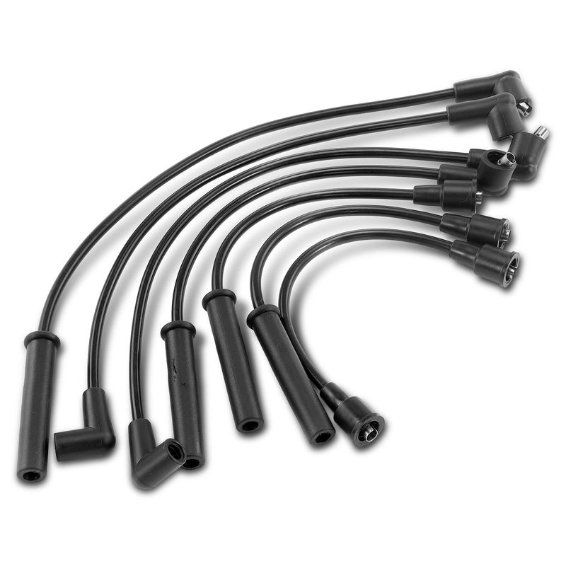 7x Spark Plug Wire Sets for Jeep CJ5 CJ7 J10 77-87 Wrangler Scrambler L6 4.2L