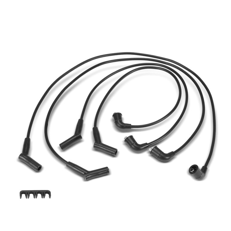 4x Spark Plug Wire Set for Mazda RX-7 1986-1991 R2 1.3L