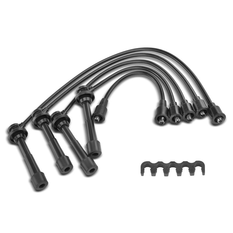 5x Spark Plug Wire Set for Chevrolet Metro Geo Tracker Pontiac Esteem Suzuki