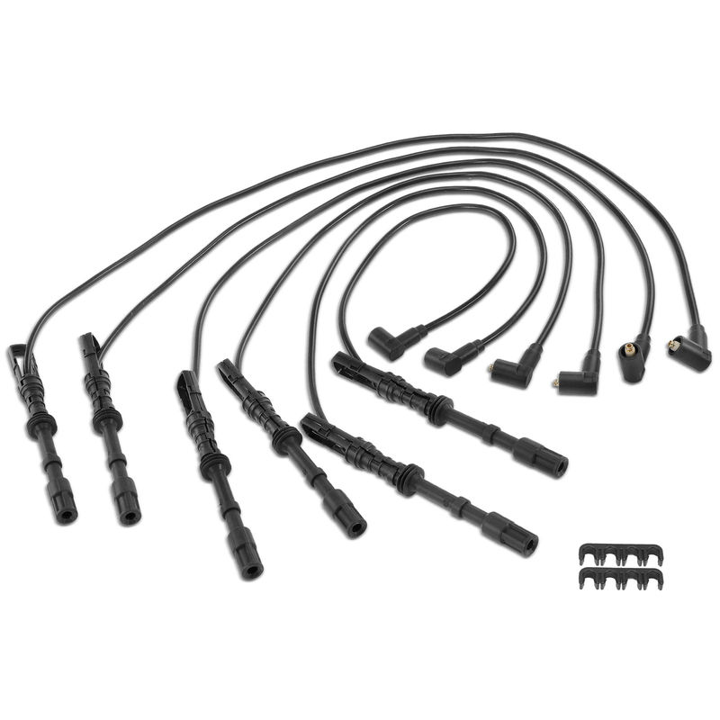 6x Spark Plug Wire Set for Volkswagen Golf 1999-2002 Jetta 1999-2002 V6 2.8L