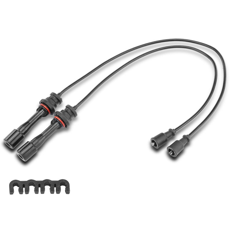2x Spark Plug Wire Set for Mazda Protege 1999-2003 L4 1.6L