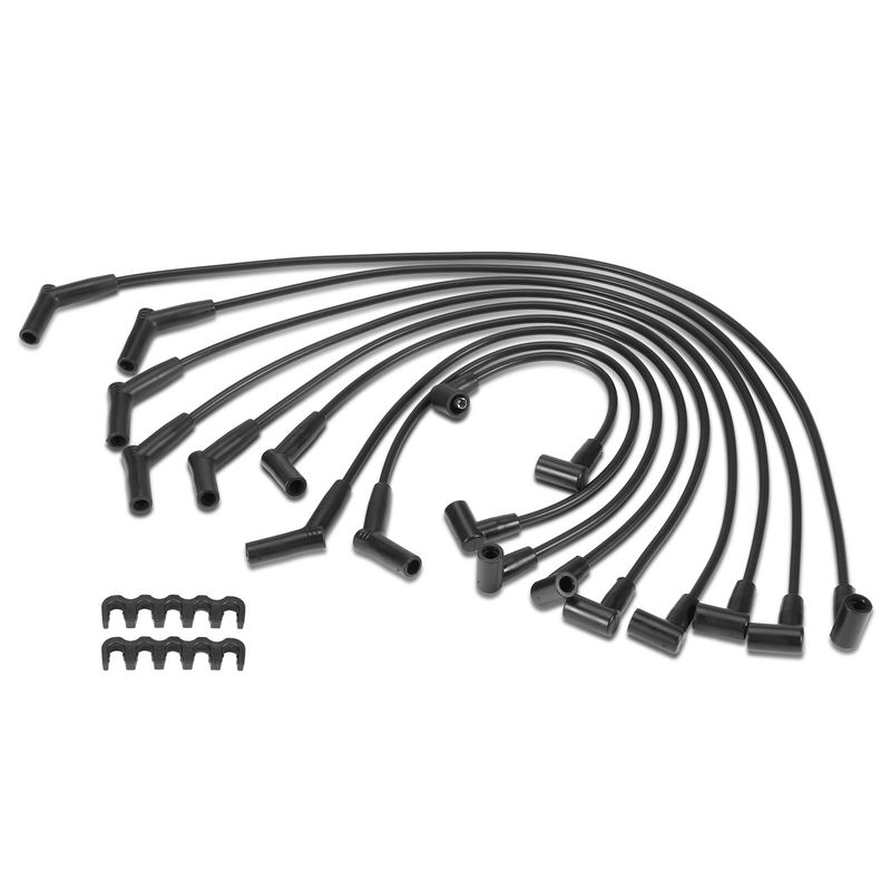 9x Spark Plug Wire Set for Ford F-150 F-350 E-350 Econoline Lincoln Mercury 7.5L
