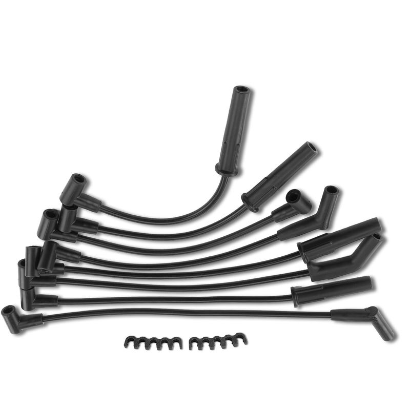 8x Spark Plug Wire Set for Ford Bronco E-100 Econoline F-100 F-150 F-250 F-350