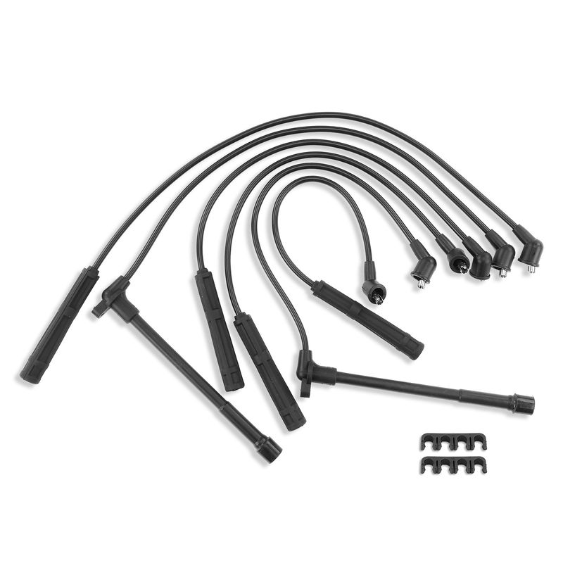 6x Spark Plug Wire Set for Nissan Frontier 99-04 Pathfinder Xterra INFINITI QX4