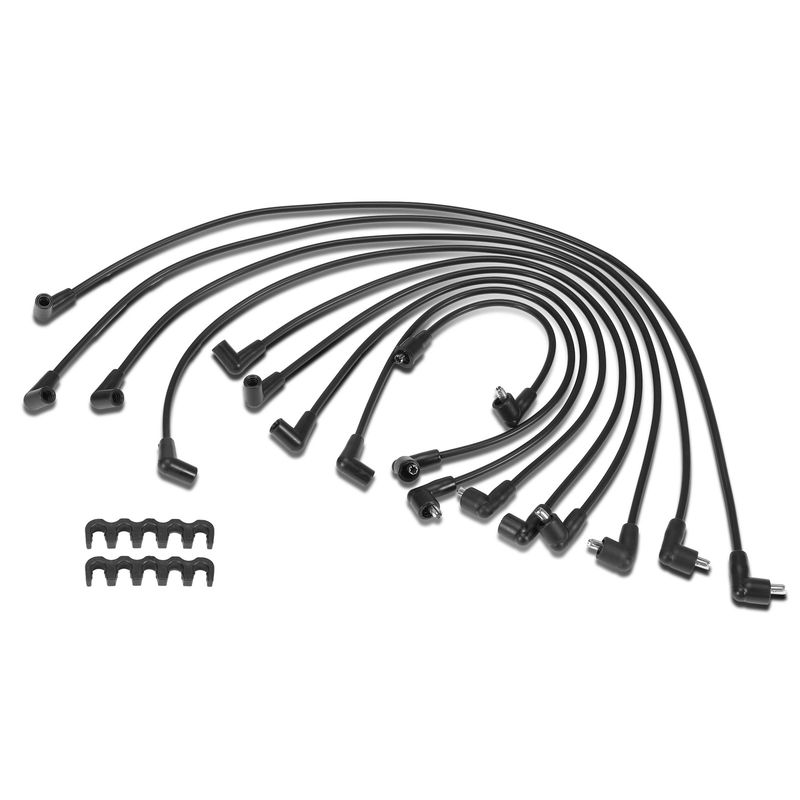 9x Spark Plug Wire Set for Chevrolet Blazer C10 C20 C30 Pickup GMC Jimmy Sprint