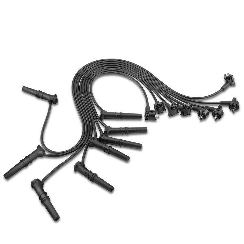 8x Spark Plug Wire Set for Ford F-150 Expedition Crown Victoria Lincoln Town Car