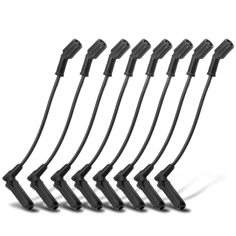 8x Spark Plug Wire Set for Chevrolet Silverado 3500 01-06 Express 3500 GMC 8.1L