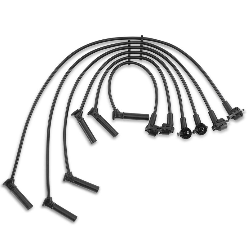 6x Spark Plug Wire Sets for Ford Explorer 1997-2000 Mercury Mountaineer V6 4.0L