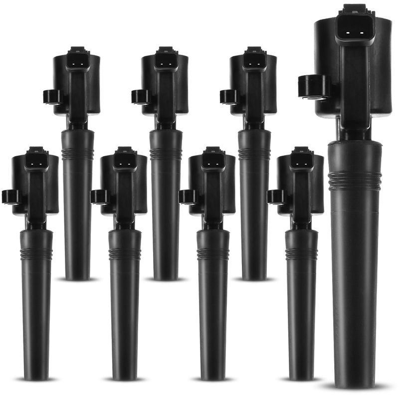 8x Ignition Coils with 2 Pins for Ford Thunerbird Jaguar S-Type Lincoln LS