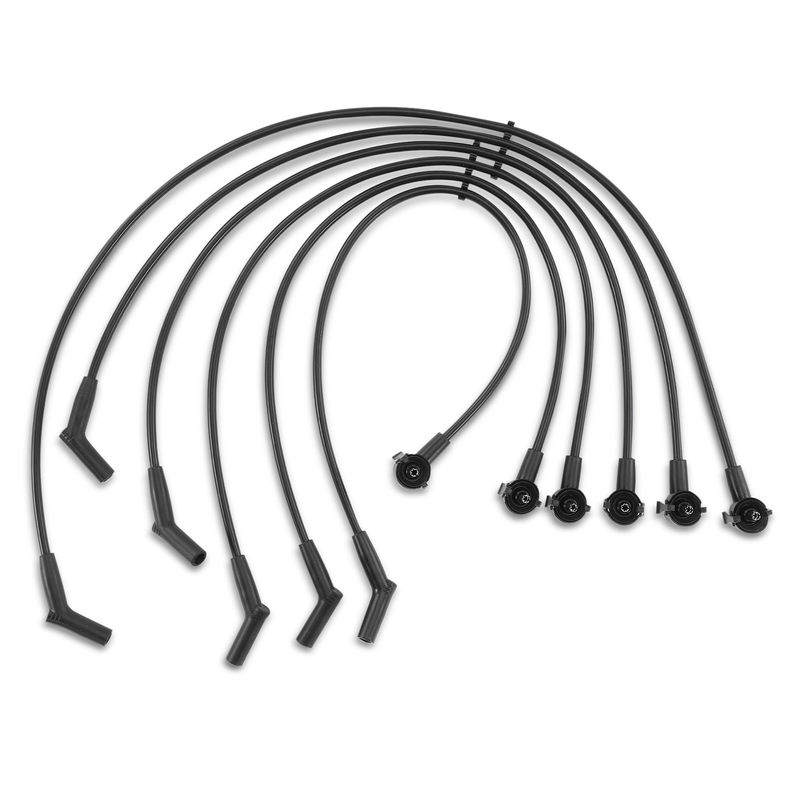 6x Spark Plug Wire Sets for Ford E-150 E-250 Econoline F-150 1997-2000 V6 4.2L