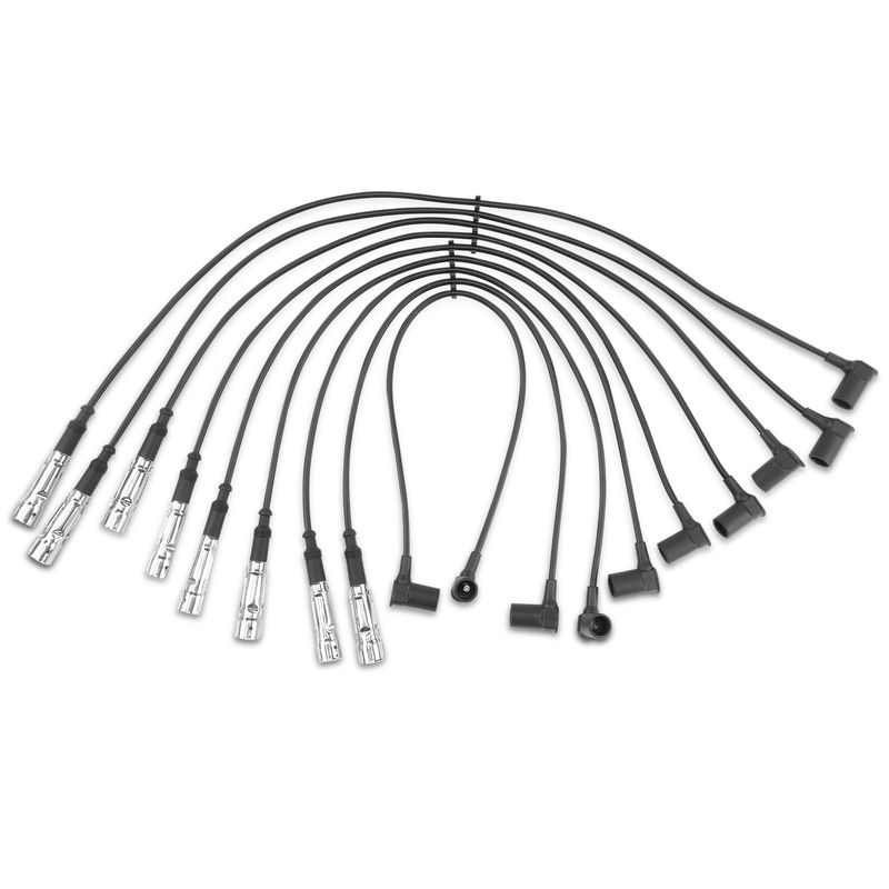 9x Spark Plug Wire Set for Mercedes-Benz 420SEL 4.2L 560SEC 560SEL 86-91 5.6L
