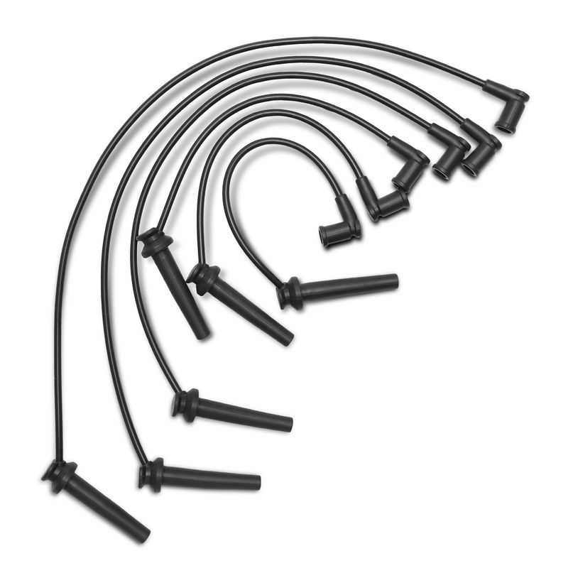 6x Spark Plug Wire Sets for Ford Taurus 2001-2003 Mercury Sable V6 3.0L 8mm