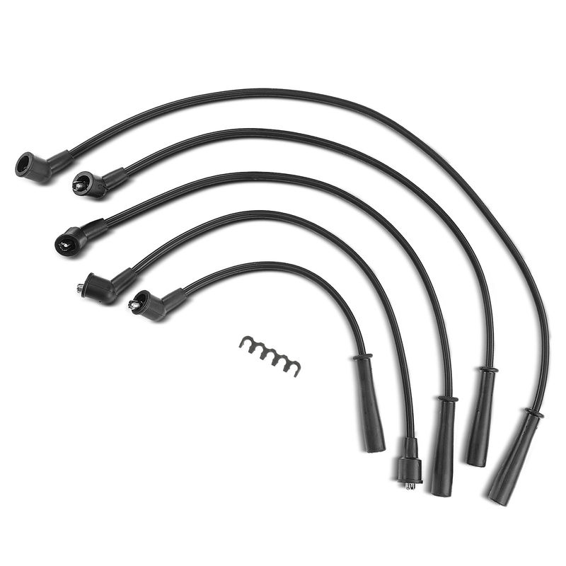 5x Spark Plug Wire Set for Toyota Pickup 1979-1988 Celica Corona Saab 95 96 99