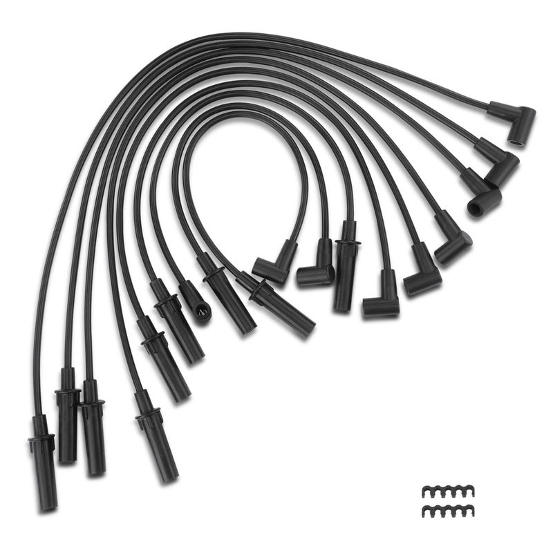 9x Spark Plug Wire Sets for Dodge Ram 1500 Ram 2500 94-99 B150 Dakota Durango