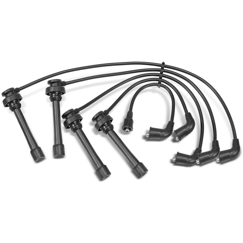 5x Spark Plug Wire Set for Mitsubishi Montero Sport 1997 1998 1999 L4 2.4L 7mm