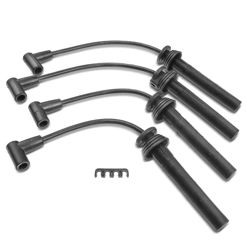 4x Spark Plug Wire Set for Chrysler Cirrus 2000 Neon 00-02 Dodge Plymouth 2.0L