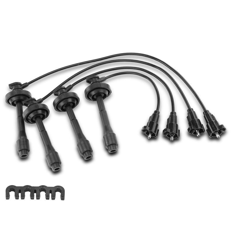 4x Spark Plug Wire Set for Chevrolet Prizm 1998-1999 L4 1.8L Petrol