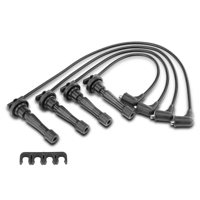 4x Spark Plug Wire Set for Honda CR-V 97-01 Acura Integra 1990-2001 L4 1.8L 2.0L
