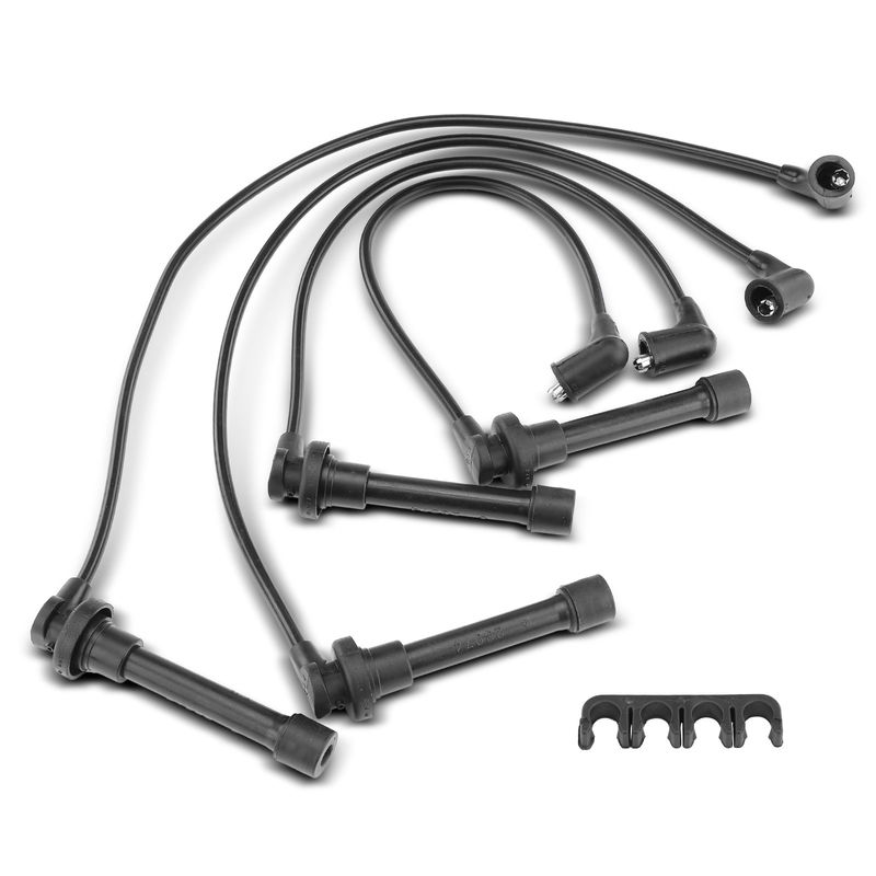 4x Spark Plug Wire Set for Honda Civic 1992-2000 Civic del Sol 1993-1995 Acura