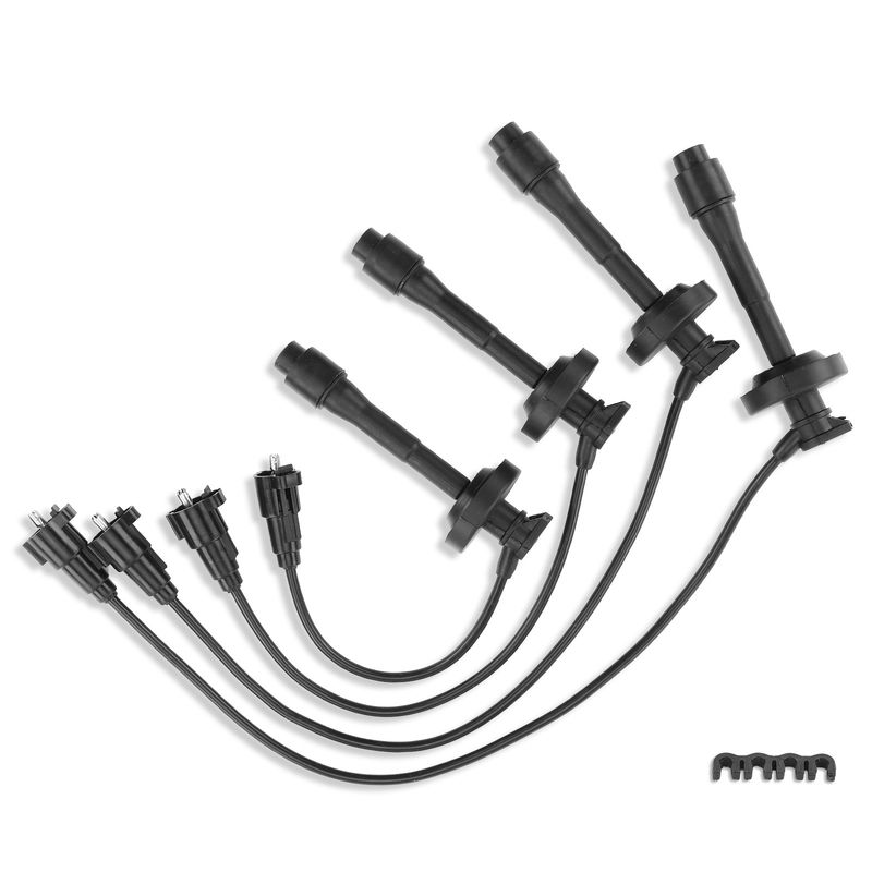 4x Spark Plug Wire Set for Toyota Corolla 1998-2002 L4 1.8L 1ZZ-FE