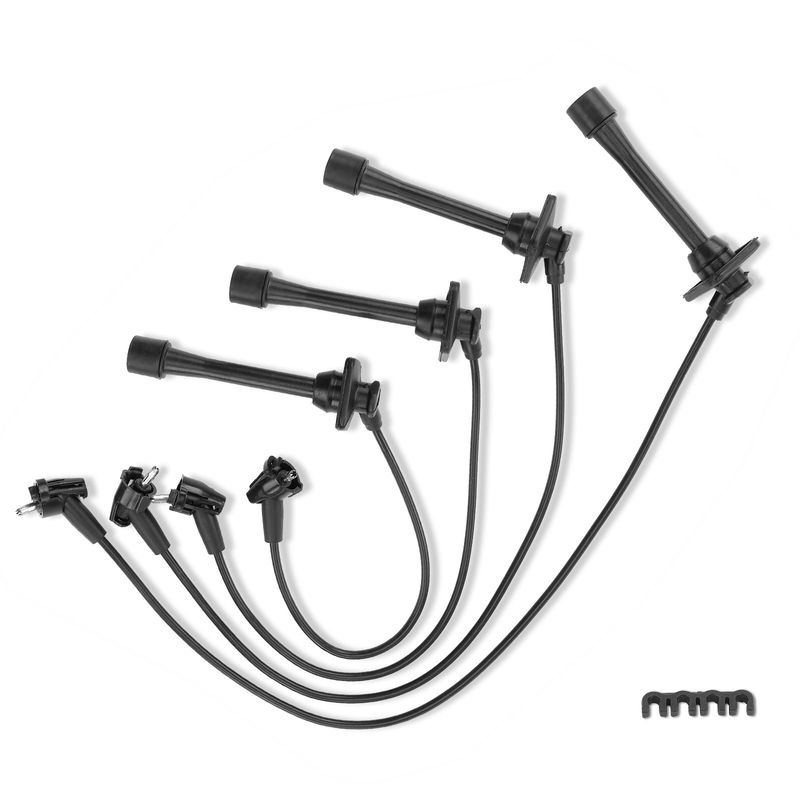 4x Spark Plug Wire Set for Toyota Paseo 1992-1994 L4 1.5L Petrol DOHC
