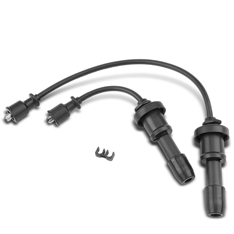 2x Spark Plug Wire Set for Hyundai Santa Fe 2001-2006 Sonata Kia Optima L4 2.4L