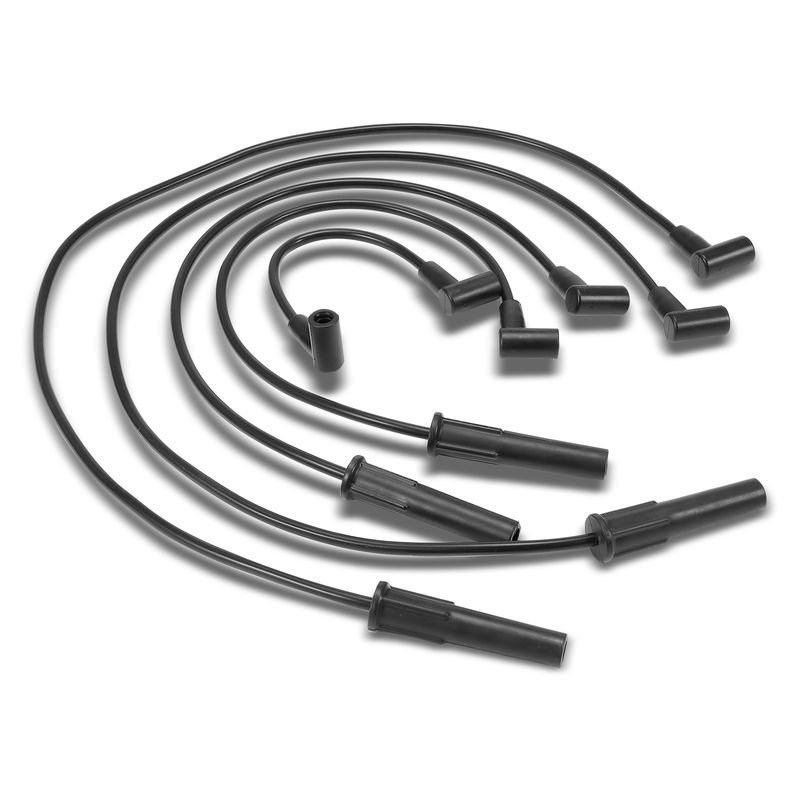 5x Spark Plug Wire Set for Chevrolet S10 Blazer GMC S15 Jimmy Sonoma 2.5L 7mm