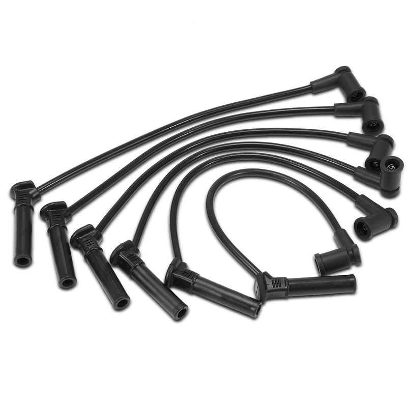 6x Spark Plug Wire Set for Land Rover LR3 2005 2006 2007 2008 V6 4.0L Base 8mm