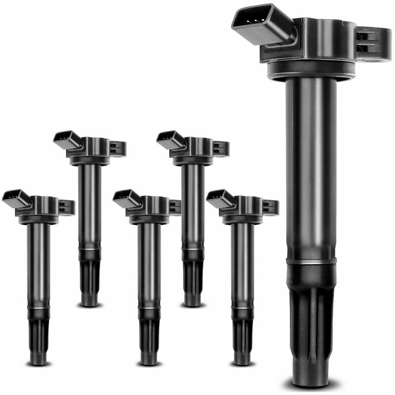 6x Ignition Coils with 4 Pins for Toyota 4Runner Camry Highlander RAV4 Tundra