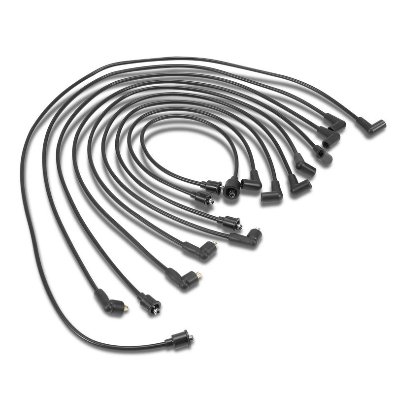 9x Spark Plug Wire Set for Dodge Charger Chrysler Town & Country Plymouth Fury