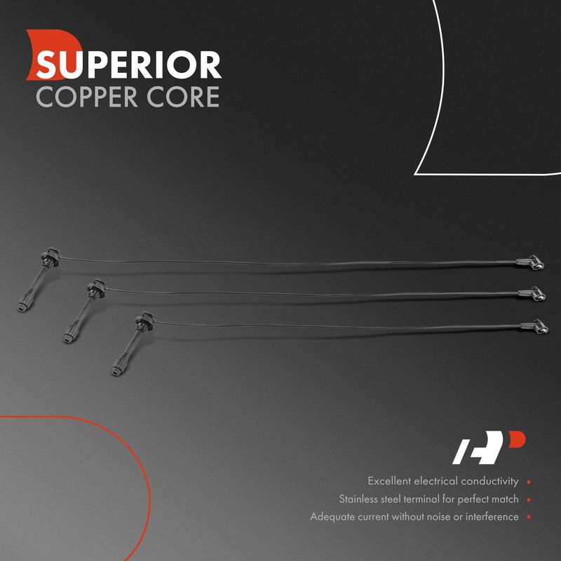3x Spark Plug Wire Set for Lexus ES300 1996-2003 RX300 2003 V6 3.0L