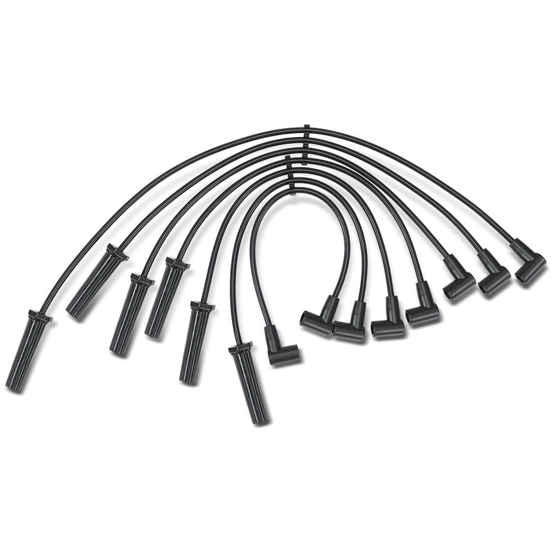 7x Spark Plug Wire Set for Chevrolet Camaro Pontiac Firebird 1990-1992 3.1L 7mm